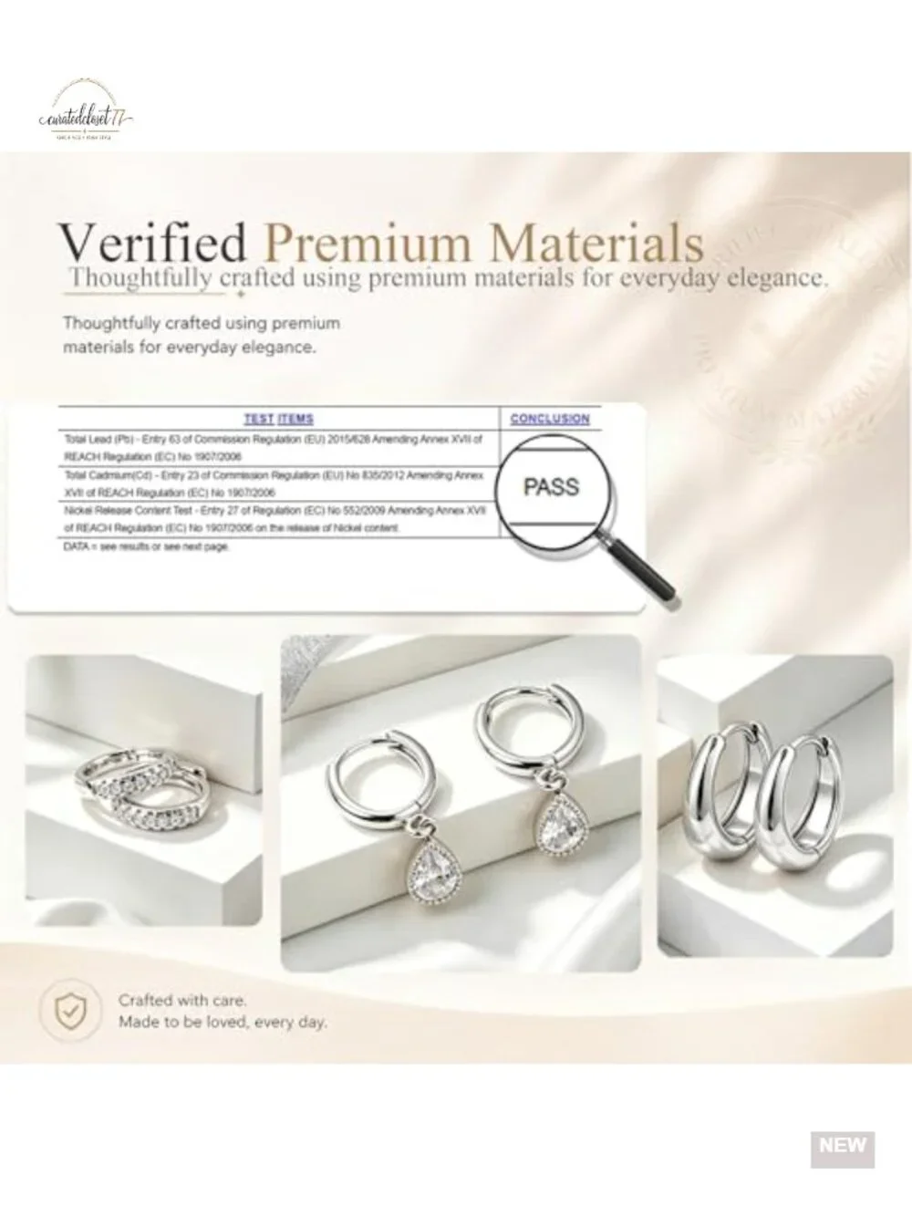 14K Gold Plated Chunky Hoop Earrings Set Hypoallergenic Huggie Hoops